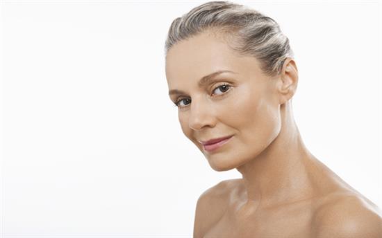 facelift surgery middle aged woman